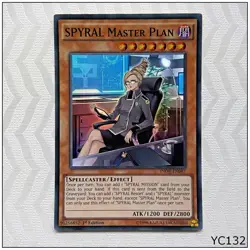 SPYRAL Master Plan - INOV-EN087 - Super Rare 1st Edition Edition Yugioh - Image 1