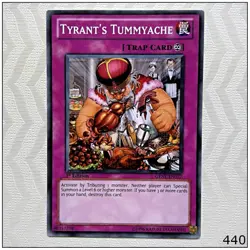 Tyrant's Tummyache - GENF-EN077 - Common 1st Edition Yugioh - Image 1
