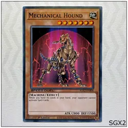 Mechanical Hound - SGX2-ENB06 - Common 1st Edition Yugioh - Image 1