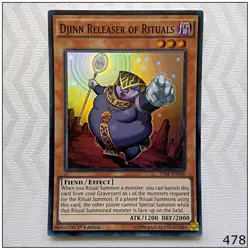 Djinn Releaser of Rituals - THSF-EN036 - Super Rare 1st Edition Yugioh - Image 1