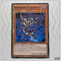 Shaddoll Squamata - DUEA-EN025 - Common 1st Edition Yugioh - Image 1