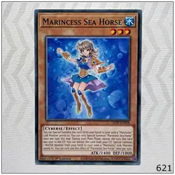 Marincess Sea Horse - LED9-EN038 - Common1st Edition Yugioh - Image 1