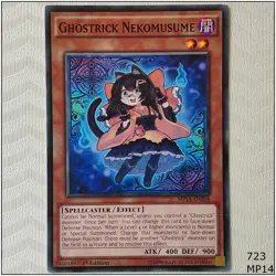 Ghostrick Nekomusume - MP14-EN204 - Common 1st Edition Yugioh - Image 1