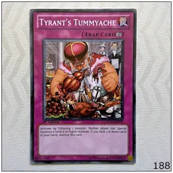 Tyrant's Tummyache - GENF-EN077 - Common 1st Edition Yugioh - Image 1
