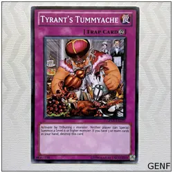 Tyrant's Tummyache - GENF-EN077 - Common Unlimited Yugioh - Image 1