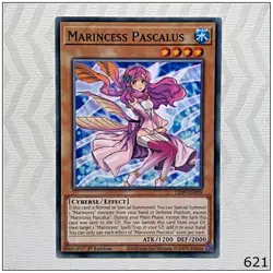 Marincess Pascalus - LED9-EN039 - Common 1st Edition Yugioh - Image 1