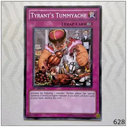 Tyrant's Tummyache - GENF-EN077 - Common 1st Edition Yugioh - Image 1