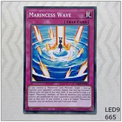 Marincess Wave - LED9-EN045 - Common 1st Edition Yugioh - Image 1