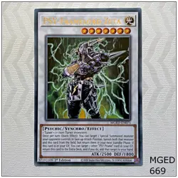 PSY-Framelord Zeta - MGED-EN075 - Rare 1st Edition Yugioh - Image 1