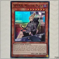 SPYRAL Master Plan - INOV-EN087 - Super Rare 1st Edition Edition Yugioh - Image 1