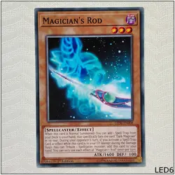 Magician's Rod - LED6-EN008 - Common 1st Edition Yugioh - Image 1