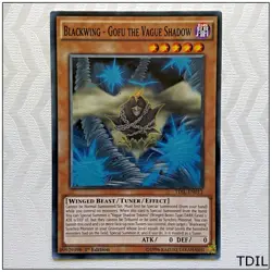 Blackwing - Gofu the Vague Shadow - TDIL-EN013 - Common 1st Edition Yugioh - Image 1