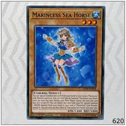 Marincess Sea Horse - LED9-EN038 - Common1st Edition Yugioh - Image 1