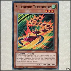 Speedroid Terrortop - LED8-EN009 - Common 1st Edition Yugioh - Image 1