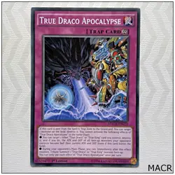 True Draco Apocalypse - MACR-EN070 - Common 1st Edition Yugioh - Image 1
