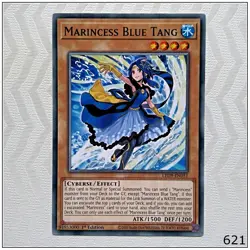 Marincess Blue Tang - LED9-EN051 - Common 1st Edition Yugioh - Image 1