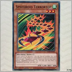 Speedroid Terrortop - LED8-EN009 - Common 1st Edition Yugioh - Image 1