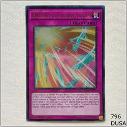 Harpie's Feather Storm - DUSA-EN027 - Ultra Rare 1st Edition Yugioh - Image 1