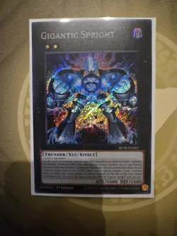Gigantic Spright - BLTR-EN091 - Secret Rare - NM - 1st ed - Yugioh - Image 1