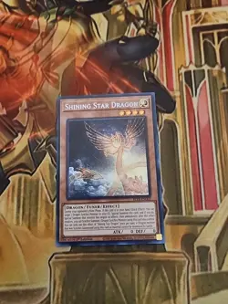 Shining Star Dragon BLTR-EN002 - Secret Rare 1st Ed NM Yugioh - Image 1