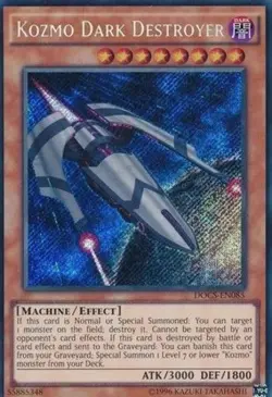 Near Mint x 1 Kozmo Dark Destroyer - DOCS-EN085 - Secret Rare - Unlimited Editio - Image 1
