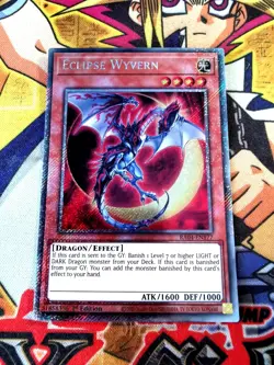 Eclipse Wyvern ra04-en177 (NEW) Platinum-Secret Yu-Gi-Oh - Image 1
