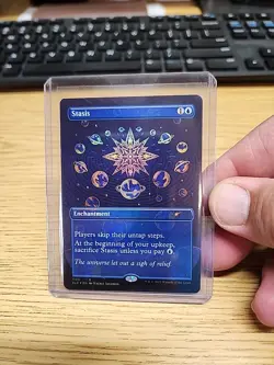 Stasis Foil Secret Lair NM MTG Magic the Gathering English Borderless - Image 3