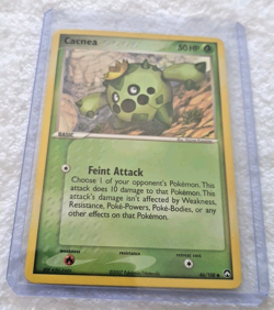 Power Keepers Cacnea Common 46/108 Non-Holo Pokemon Card TCG Trading Card Game - Image 1