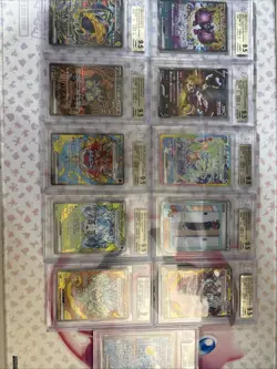 Pokemon 11x All SAR BECKETT GRADED CARD LOT ! #30 - Image 1