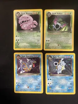 Vintage Lot Pokemon Card Collection Wotc Holos Dark Pokemon Tcg Blastoise More - Image 5