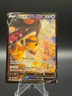 Mawile V TG17/TG30 Silver Tempest Trainer Gallery NM Full Art Pokemon Card - Image 1