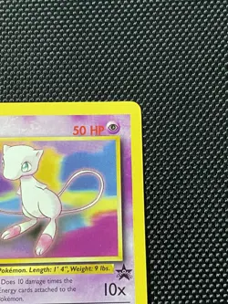 Mew 8 WOTC Black Star 8 Promo Pokemon Card TCG Regular Vintage - NM - Image 3