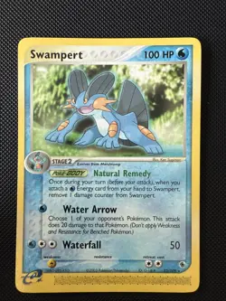 Pokemon TCG Swampert EX Ruby and Sapphire Card 23/109 Regular Rare - Image 1