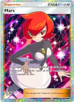 Pokemon Card Game Pocket Trading Mars 2 Star Card ⭐⭐ - Image 1