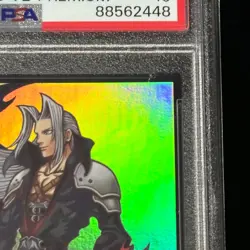 PSA 10 FINAL FANTASY VII ART MUSEUM DIGITAL CARD SEPHIROTH PREMIUM FOIL JAPANESE - Image 3