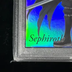 PSA 10 FINAL FANTASY VII ART MUSEUM DIGITAL CARD SEPHIROTH PREMIUM FOIL JAPANESE - Image 4