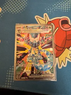 Pokemon TCG Dragapult EX Prismatic Evolutions Holo Card 165/131 NM English - Image 4