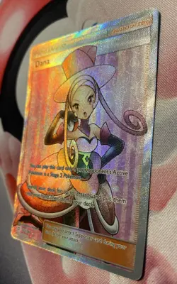 Pokemon Dana Team Up Trainer Holo Card Full Art 173/181 Rare NM Mint Shiny Girl - Image 4