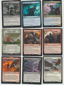 (325+) MTG Outlaws of Thunder Junction bulk lot / Rares / Foils / Art cards - Image 3