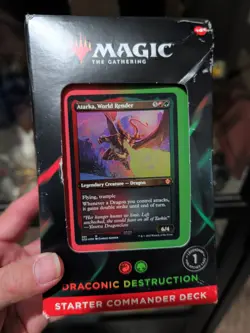 Magic: The Gathering Starter Commander Deck - Draconic Destruction (Red-Green) - Image 1