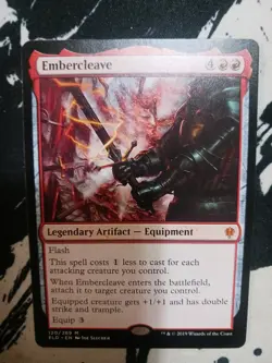 MTG Embercleave Throne of Eldraine ELD 120 Equipment Artifact Magic NM - Image 1