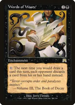 Words of Waste Onslaught HP MTG - Image 1