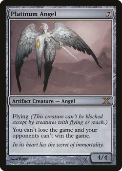 Platinum Angel 10th Edition HP MTG - Image 1