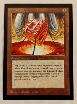 Mana Vault Collector's Edition 1993 MTG Magic The Gathering Near Mint NM - Image 1