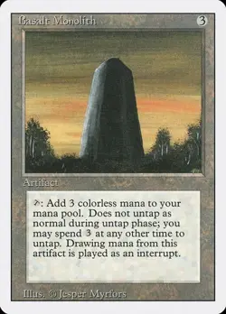 Basalt Monolith Revised Edition HP MTG - Image 1