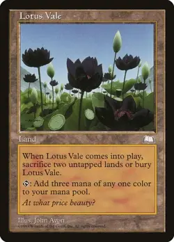Lotus Vale Weatherlight HP MTG - Image 1