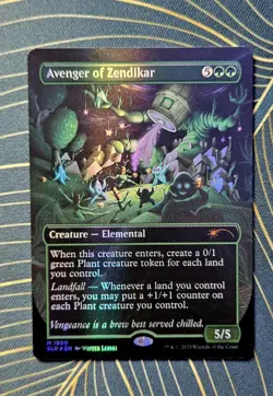 Avenger of Zendikar [DOUBLE RAINBOW FOIL] Secret Lair Drop Foil (MTG) | NM EN - Image 1