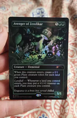 Avenger of Zendikar [DOUBLE RAINBOW FOIL] Secret Lair Drop Foil (MTG) | NM EN - Image 2