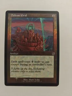 Defense Grid R Foil The Brothers' War: Retro Frame Artifacts 13 NM - Image 1