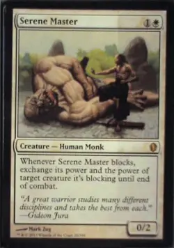 Serene Master - Commander 2013: #20, Magic: The Gathering Nm R237 - Image 1